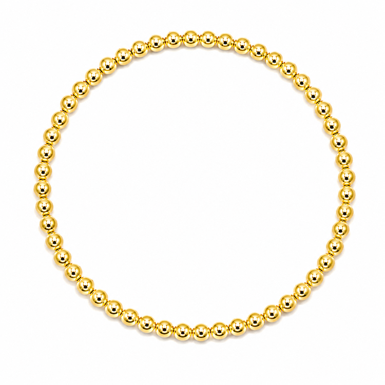 3mm Gold Filled Karma waterproof bracelet erin gray