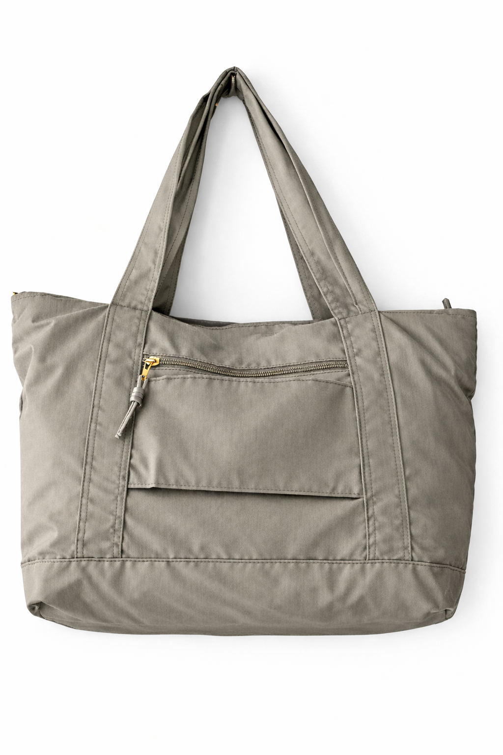 weekender washable tote bag in khaki  - erin gray
