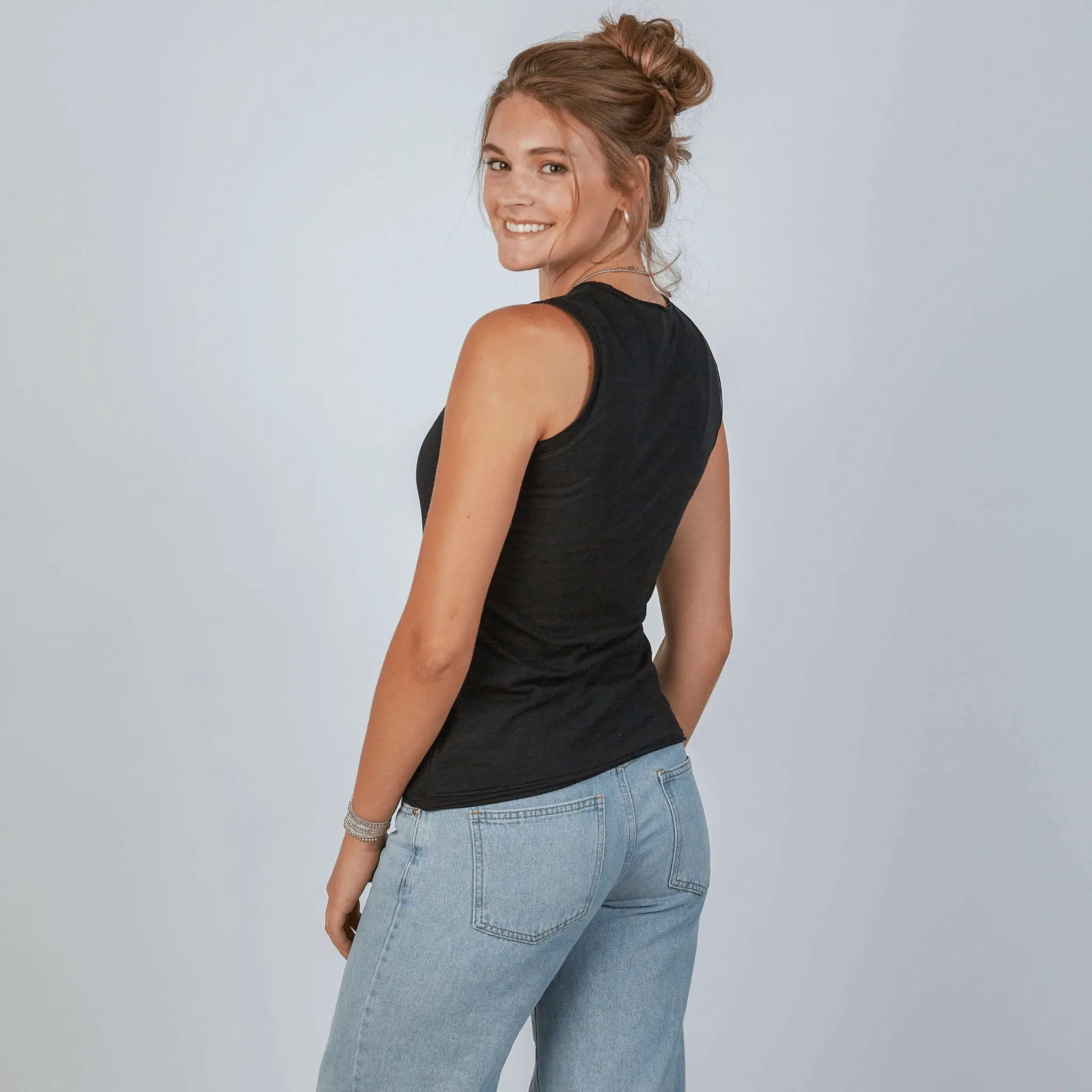 Rockstar Tank in Black | erin gray