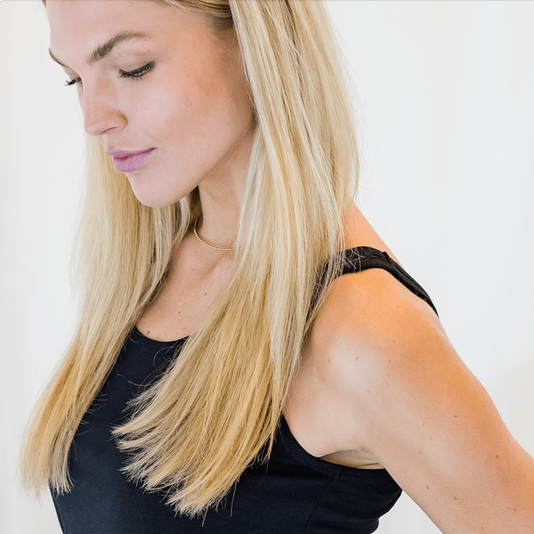 erin gray:Smooth 2-Layer Tank in Black