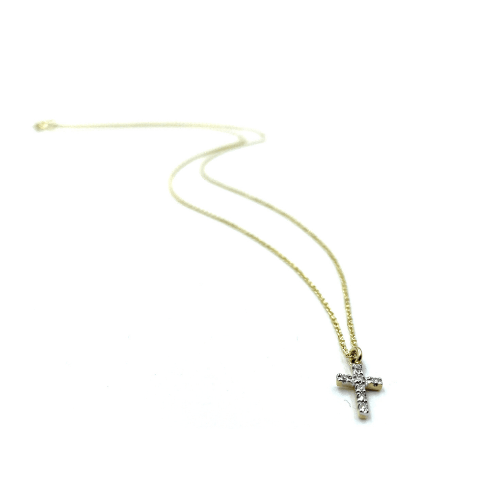 
                      
                        erin gray:Diamond Cross on 14k Gold Necklace
                      
                    