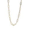 erin gray:Essential Layering Long 14k gold-filled Paperclip Necklace