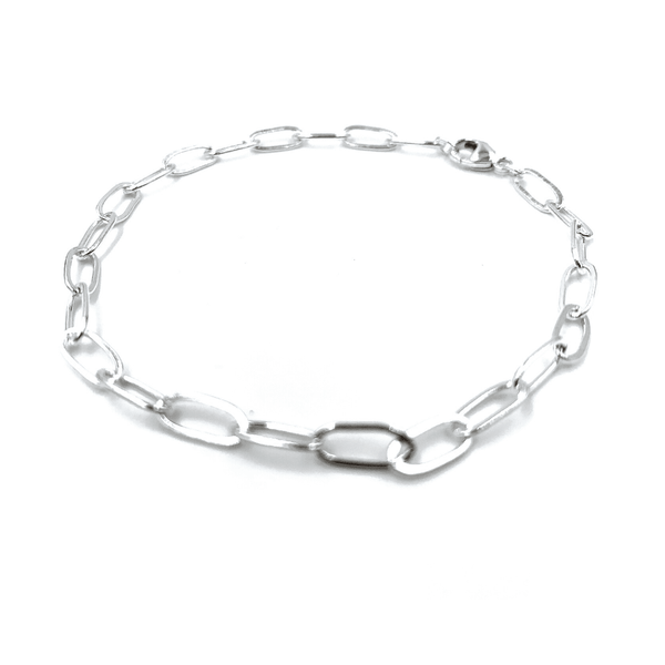 erin gray:Essential Links Bracelet in sterling silver