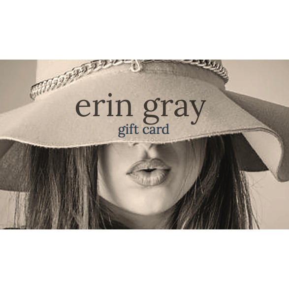 
                      
                        erin gray:Gift Card,.00
                      
                    