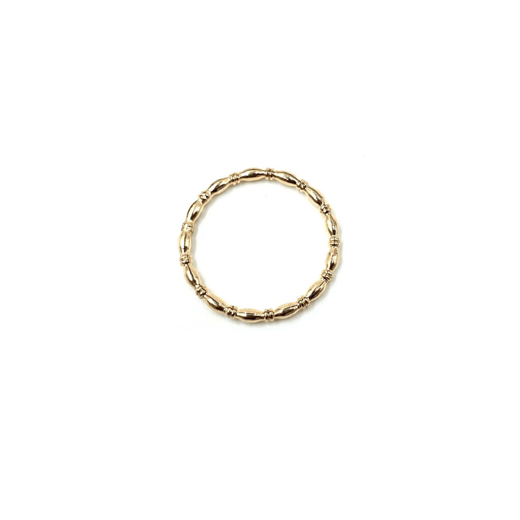 erin gray:Resort Collection Gold Knotted Ring - Waterproof!