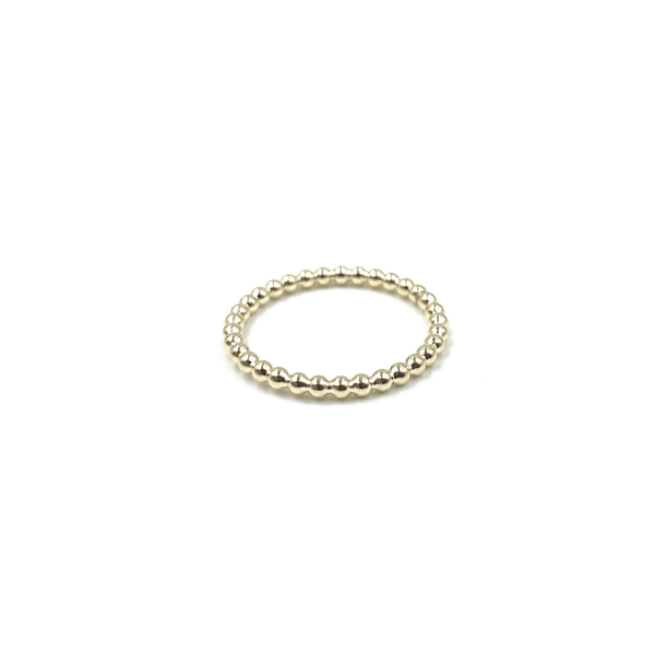 erin gray:Resort Collection Gold Small Round Stone Ring - Waterproof!,5