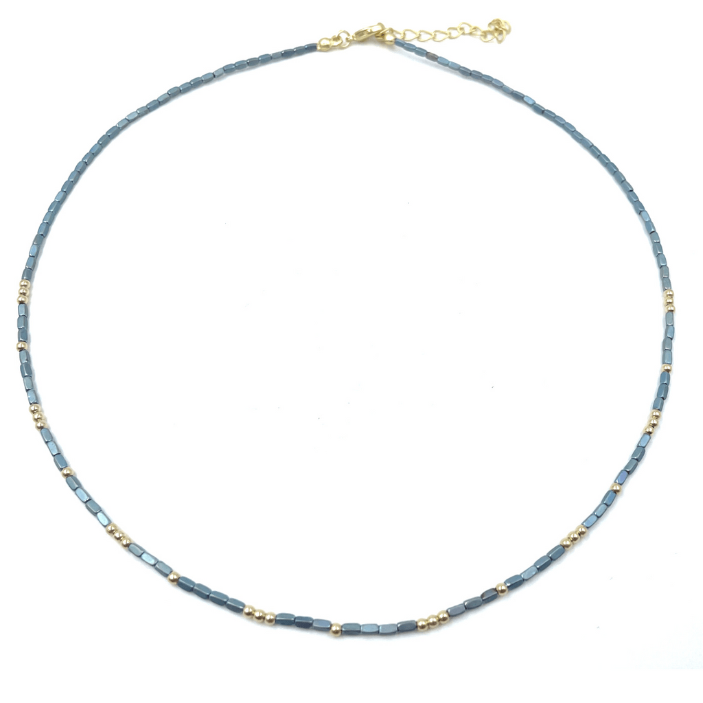 erin gray:The Harbor Necklace,Blue
